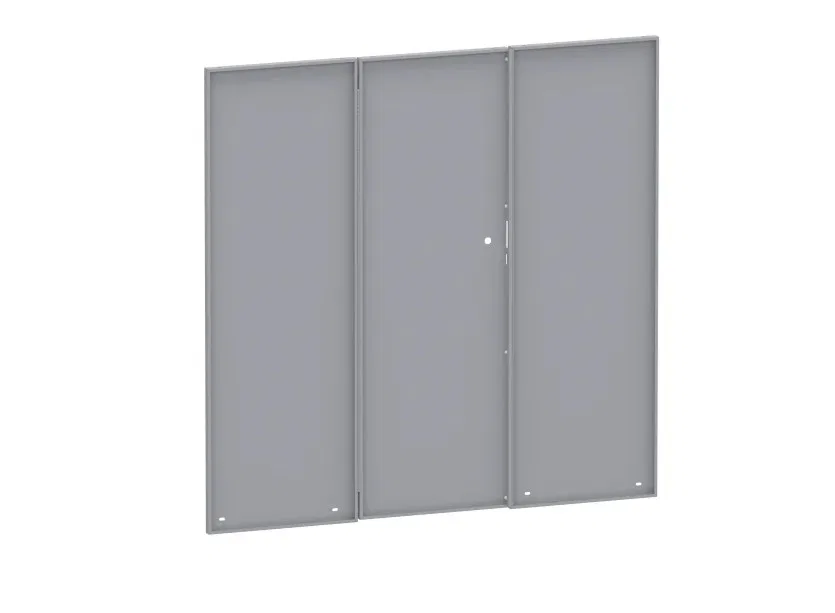 40652 – HOLMAN Bulkhead Divider, Full Bulkhead Fixed Center Panel Solid Gray Steel Requires Bulkhead Divider Wing